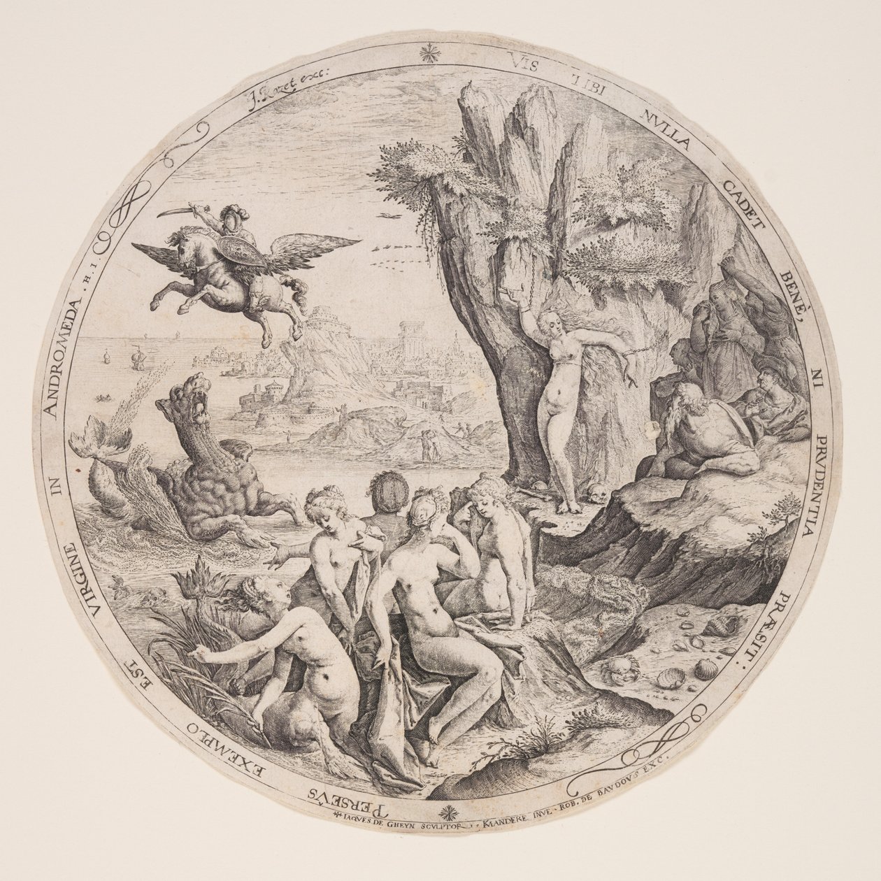Perseus vapauttaa Andromedan tekijältä Jacques de Gheyn II