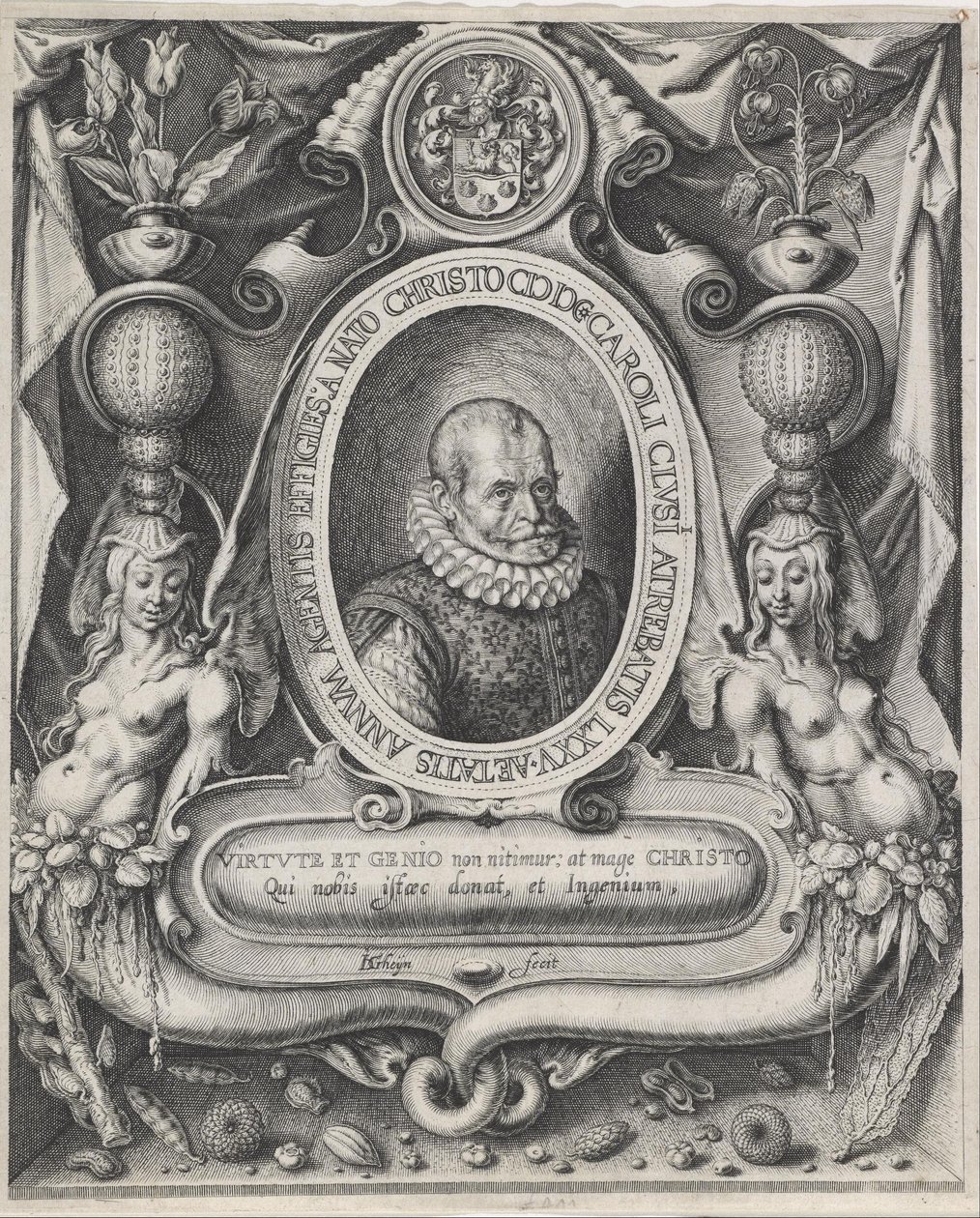 Muotokuva Carolus Clusiuksesta (Charles de l