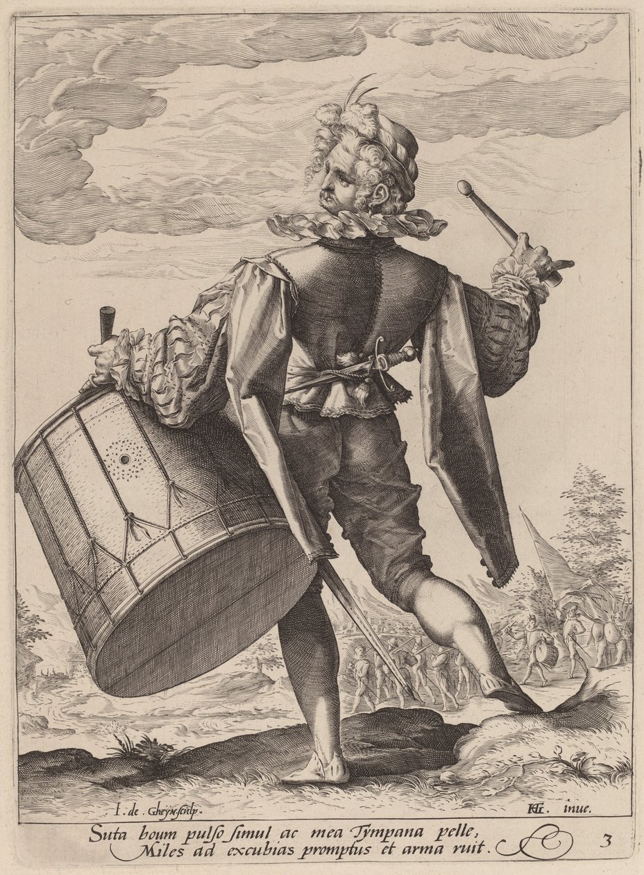 Rumpali tekijältä Jacques de Gheyn II after Hendrik Goltzius