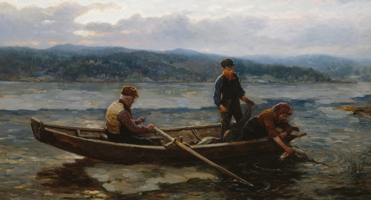Hauen kalastajat tekijältä Jahn Ekenaes