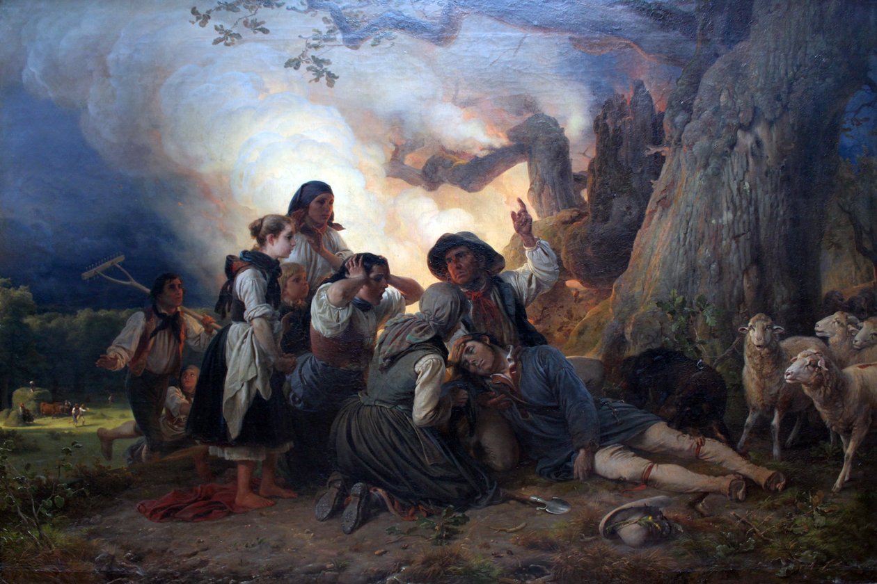 Shepherd Struck by Lightning tekijältä Jakob Becker