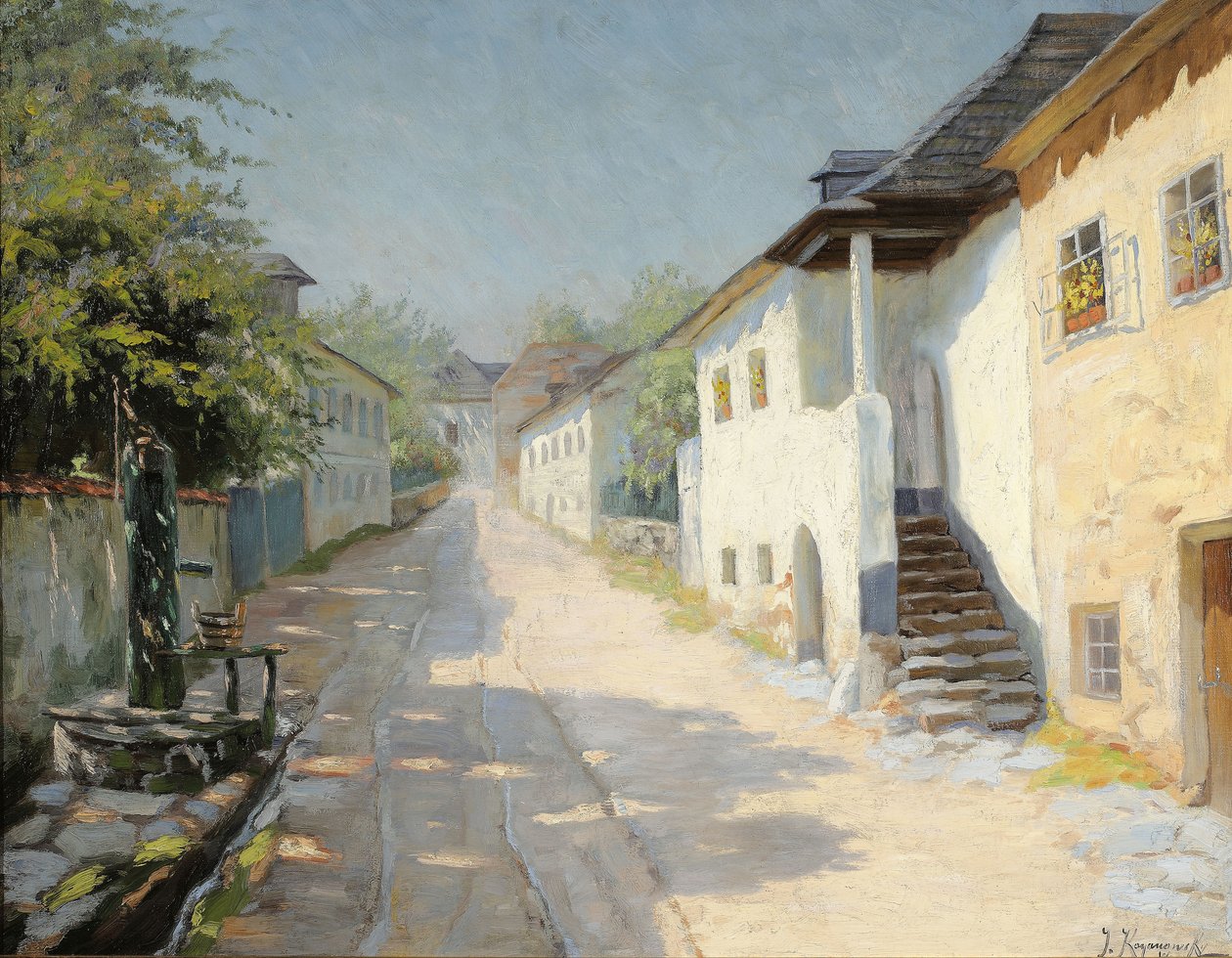 Joching in der Wachau Englanti: Valmennus Wachaun alueella tekijältä Jakob Koganowsky