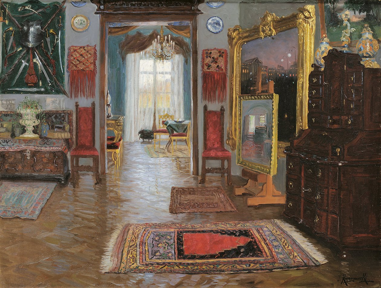 Salon des Kunstlers English: The Artists Salon tekijältä Jakob Koganowsky