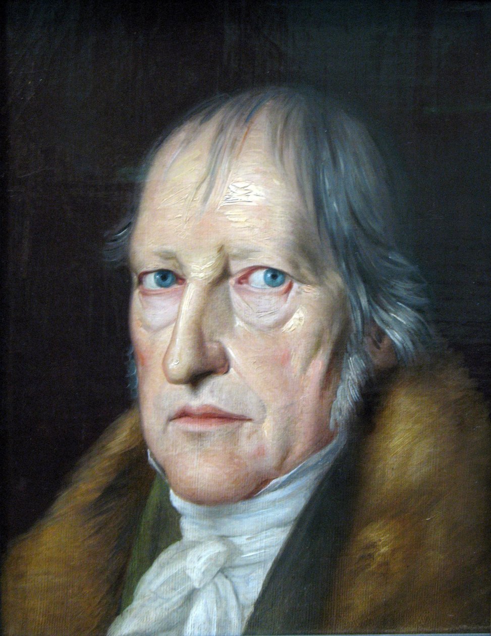 Filosofi Georg Friedrich Wilhelm Hegel tekijältä Jakob Schlesinger