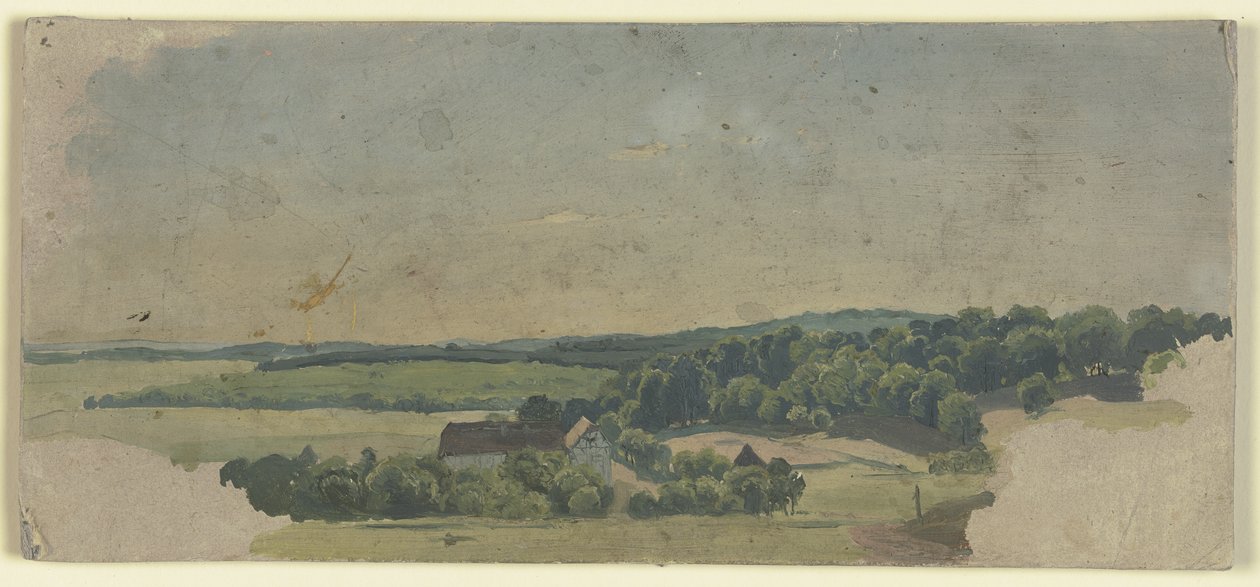 Pieni Taunus-maisema tekijältä Jakob Becker