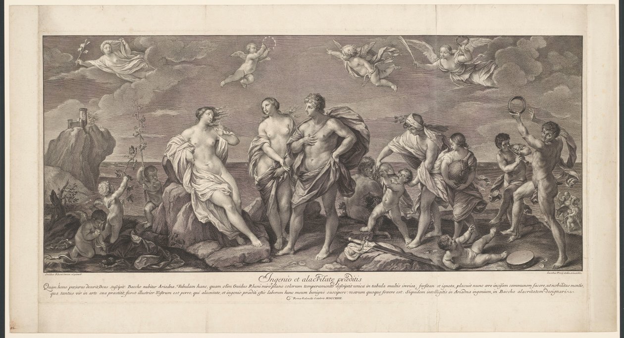 Bacchus ja Ariadne tekijältä Jakob Frey (I)