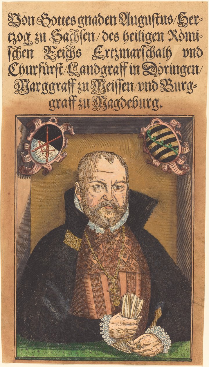 Augustus Hertzog Saksin tekijältä Jakob Lucius the Elder