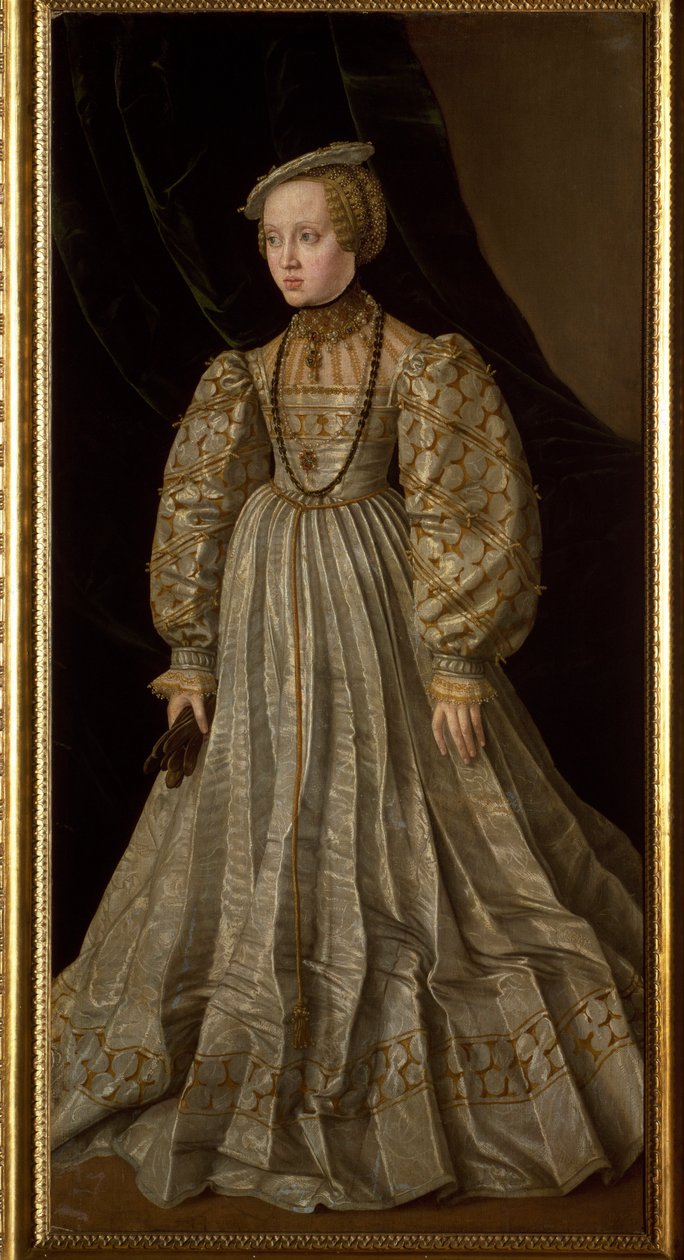 Anna Itävaltalaisen (tai Anna Habsburgin) muotokuva (maalaus tekijältä Jakob Seisenegger