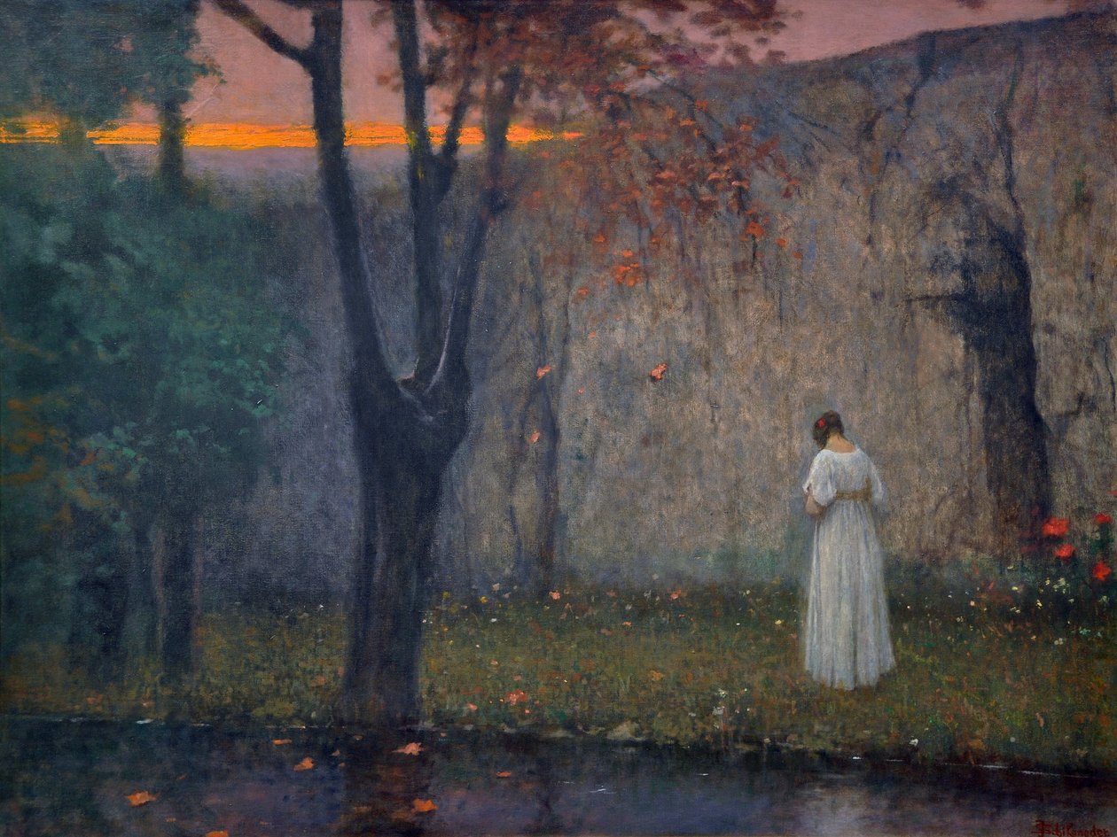 Syksyn aamunkoitto, Schikaneder, Jakub (1855-1924) tekijältä Jakub Schikaneder