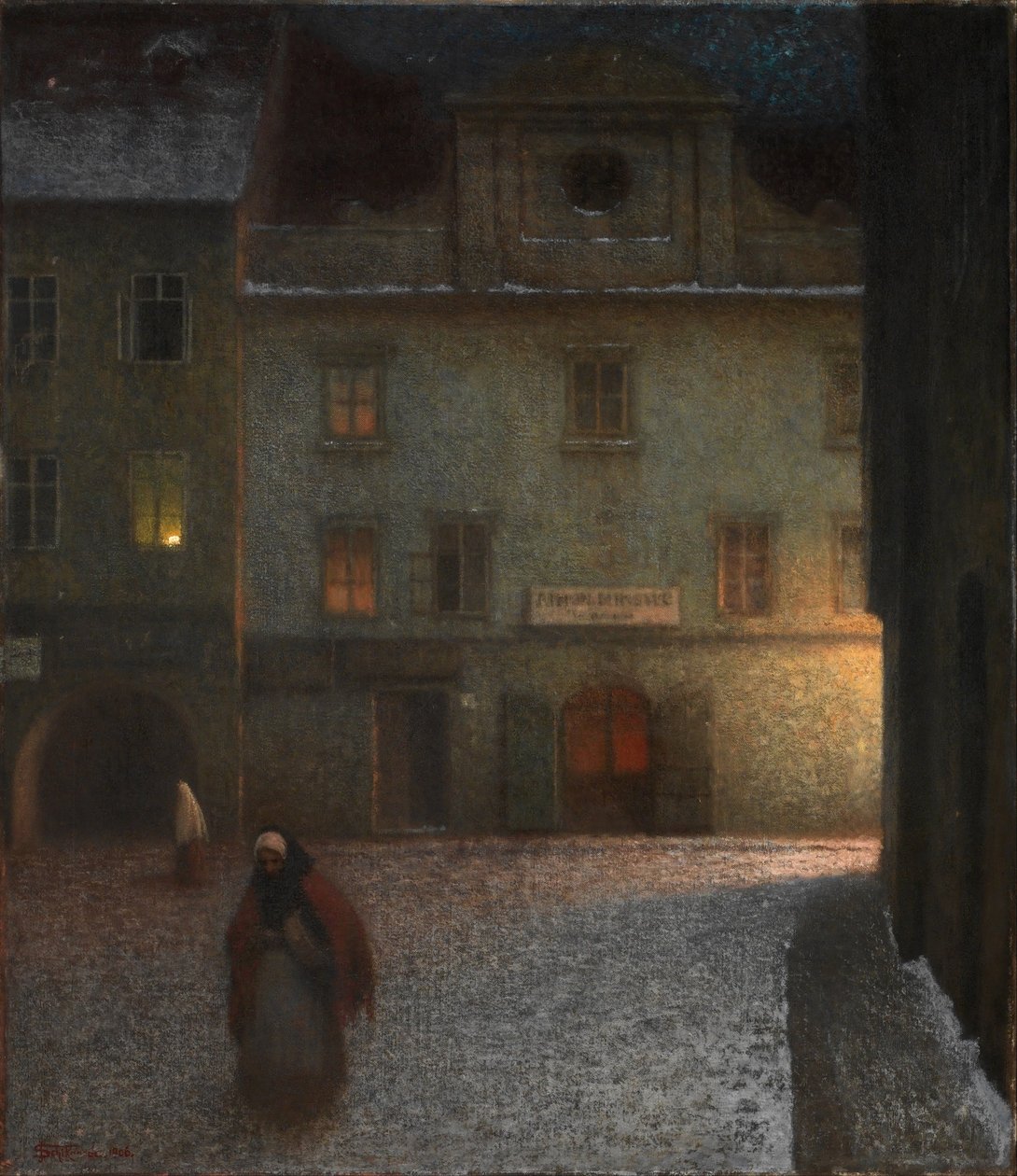 Iltakatu tekijältä Jakub Schikaneder