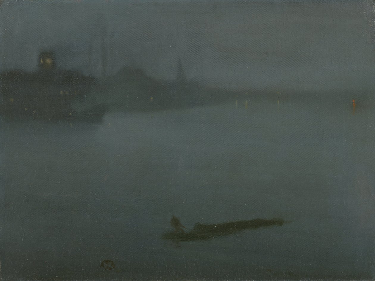 Nocturne sininen ja hopea tekijältä James Abbott McNeill Whistler