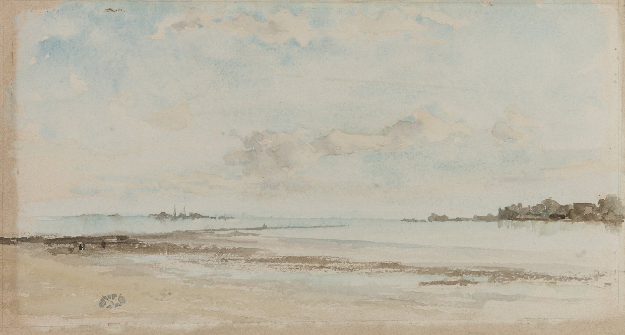 Sininen ja opaali: Jersey, 1881 tekijältä James Abbott McNeill Whistler
