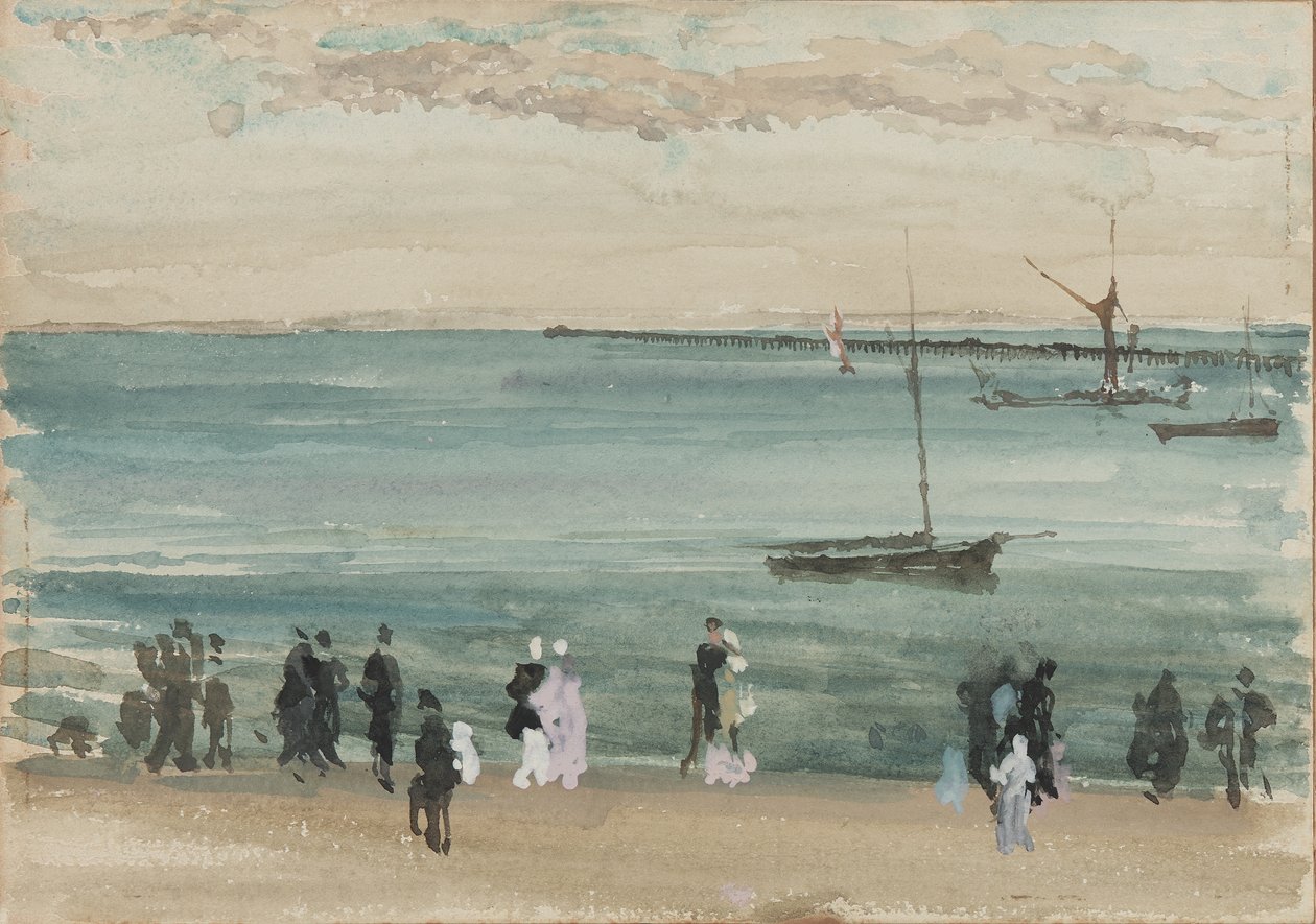 Southend Pier, 1883-84 tekijältä James Abbott McNeill Whistler
