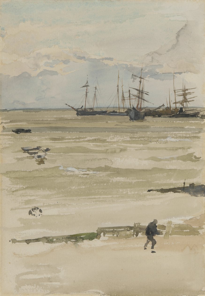 Anchorage, 188384 tekijältä James Abbott McNeill Whistler