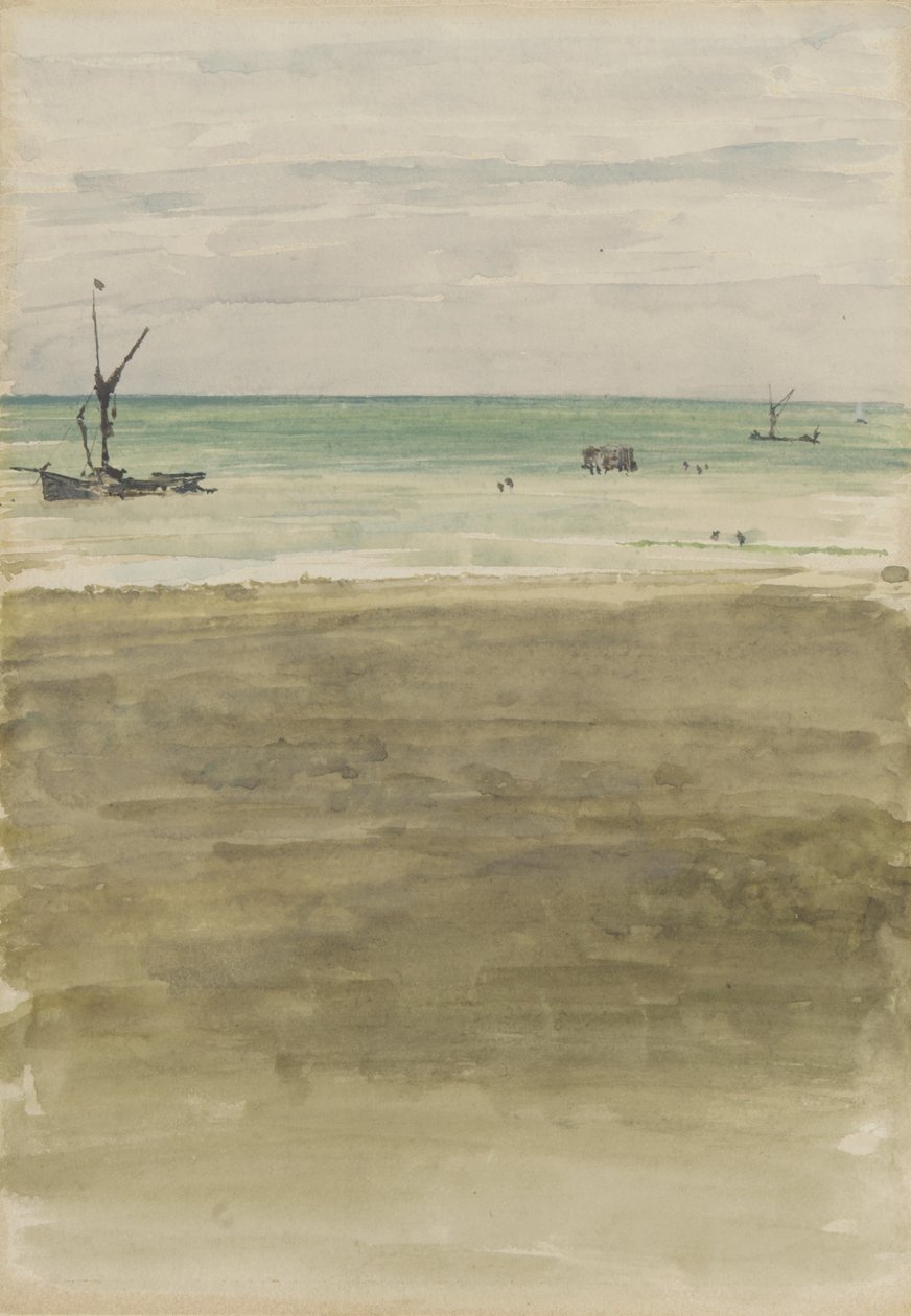 The Bathers, 188384 tekijältä James Abbott McNeill Whistler