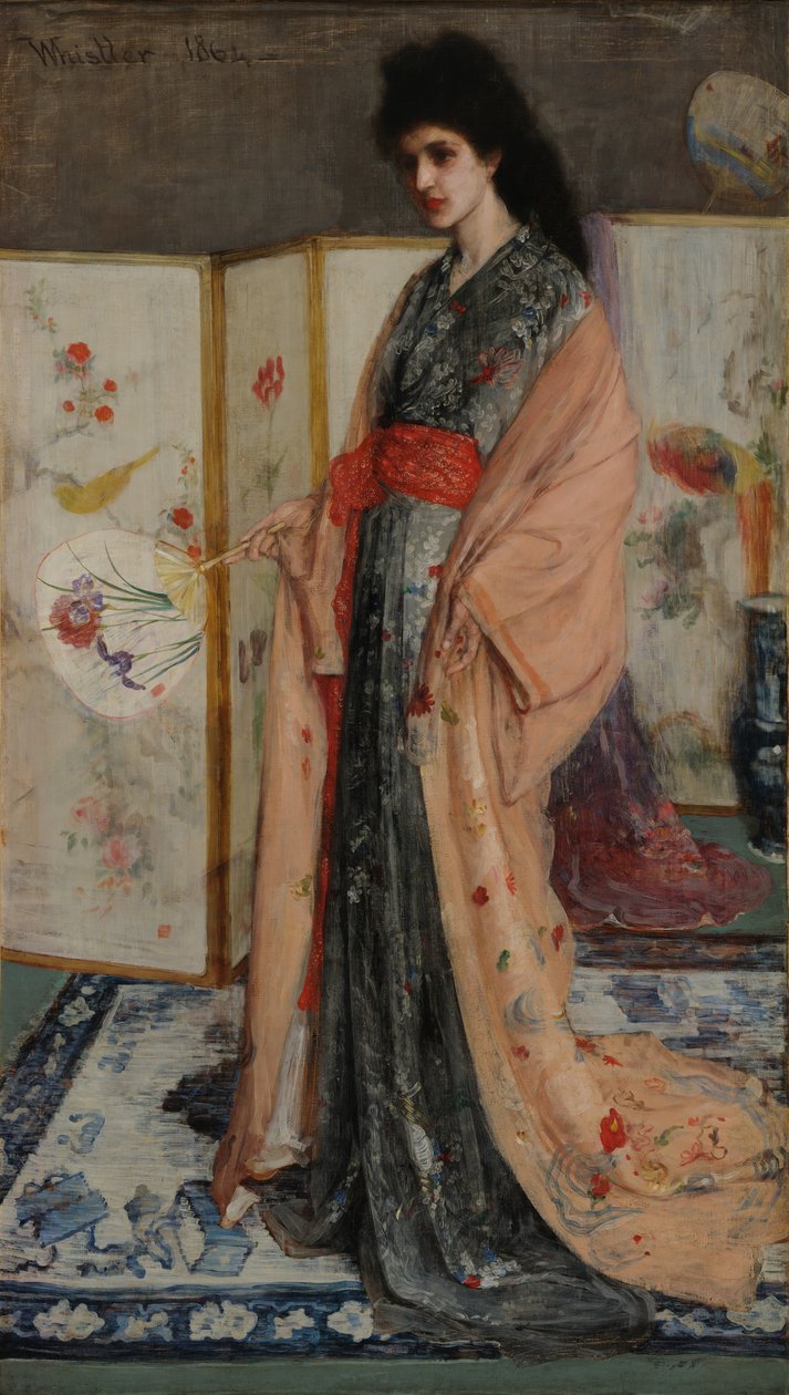 Prinsessa posliinin maasta tekijältä James Abbott McNeill Whistler