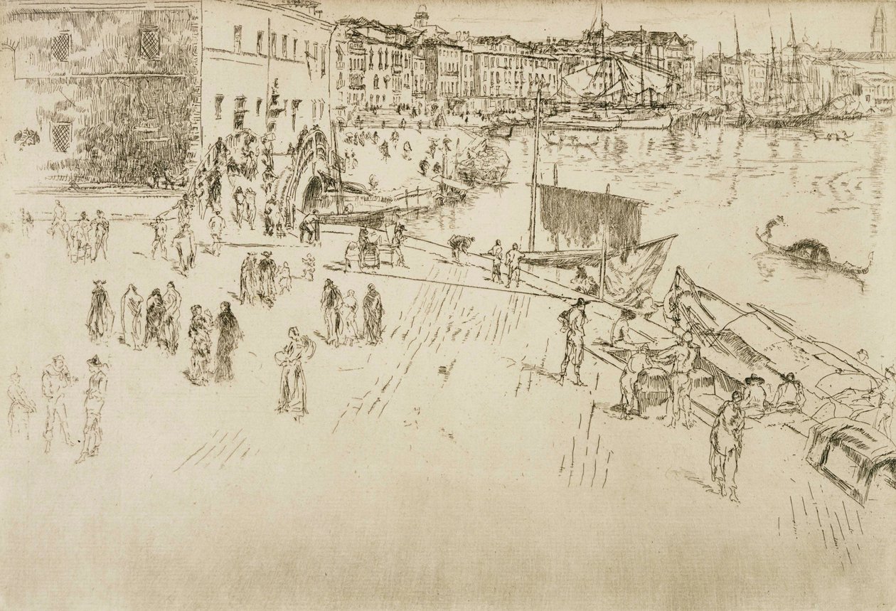 Riva, nro 1 tekijältä James Abbott McNeill Whistler