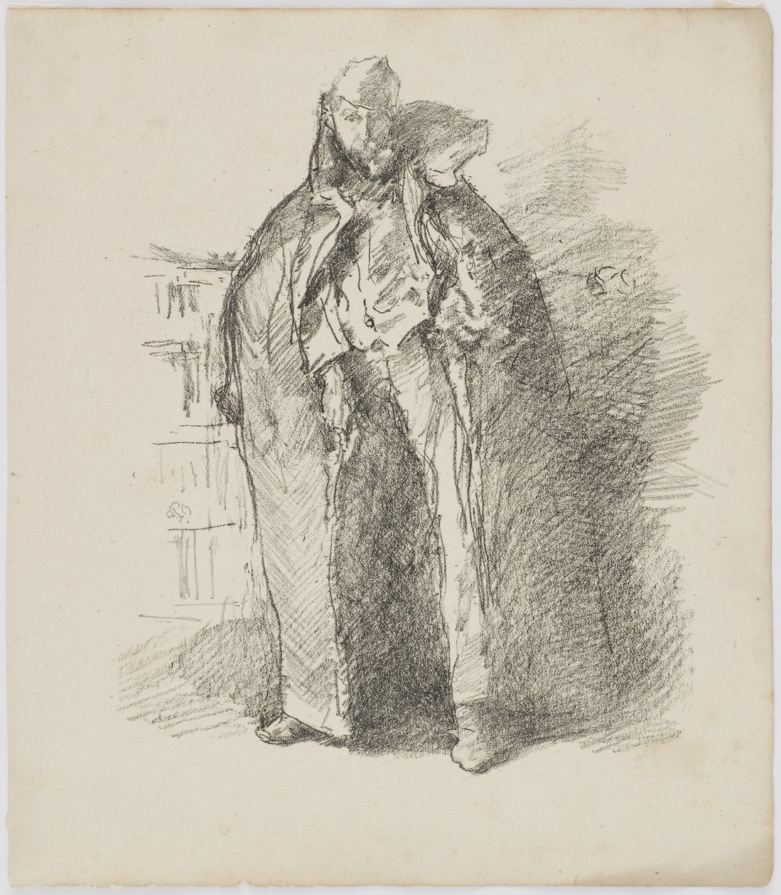 Venäjän Schube, 1896 (litho paperilla) tekijältä James Abbott McNeill Whistler
