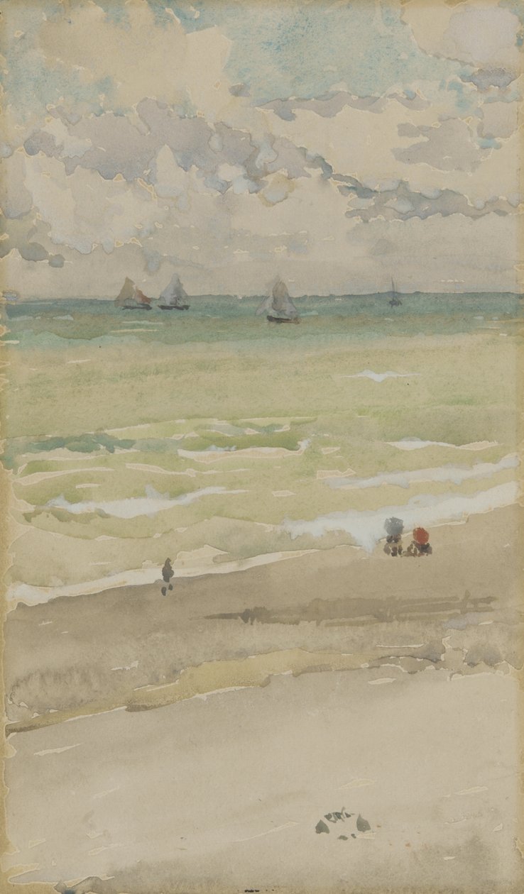 Merenranta, noin 1885 tekijältä James Abbott McNeill Whistler