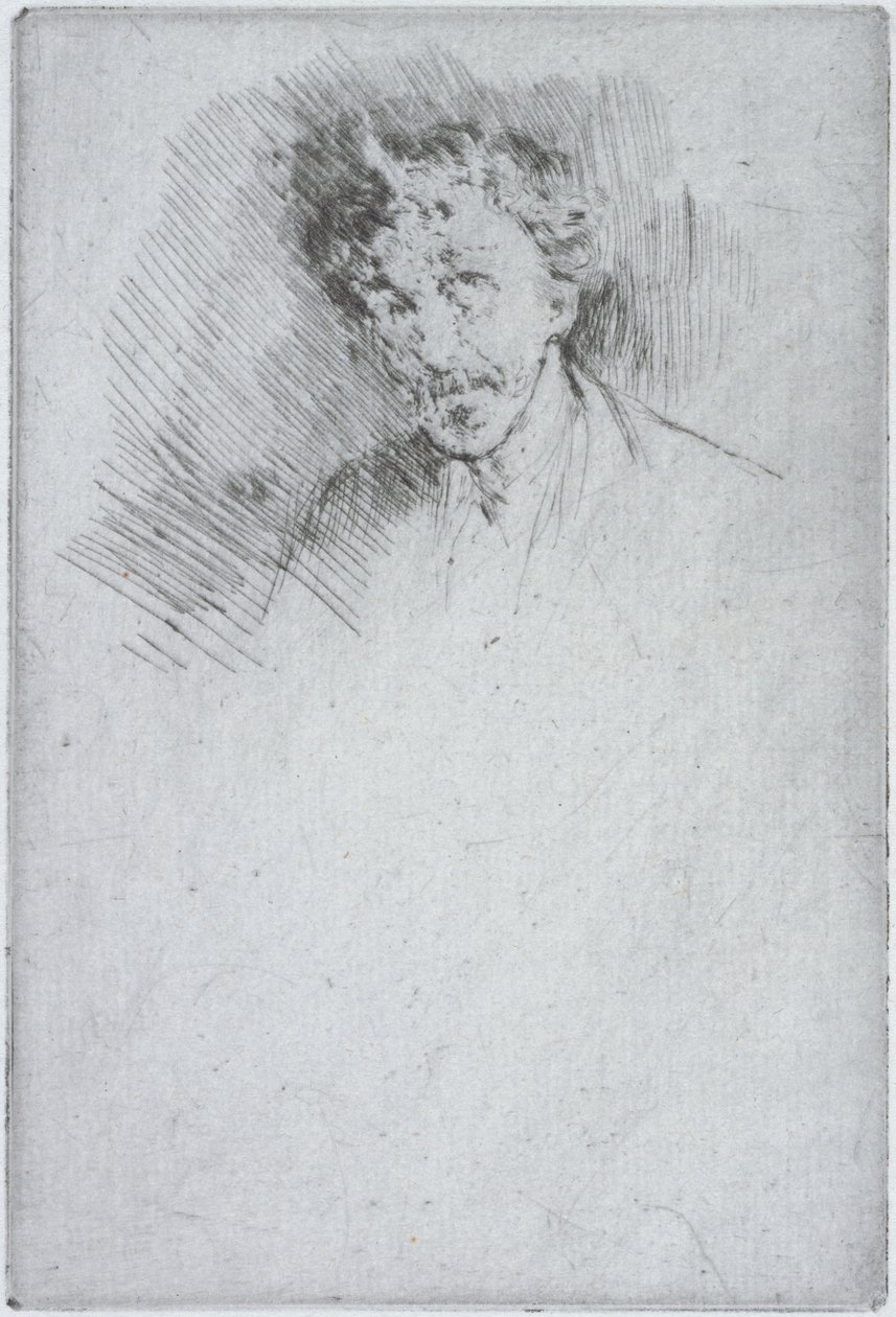 Whistler ja valkoinen lukko, 1879 tekijältä James Abbott McNeill Whistler