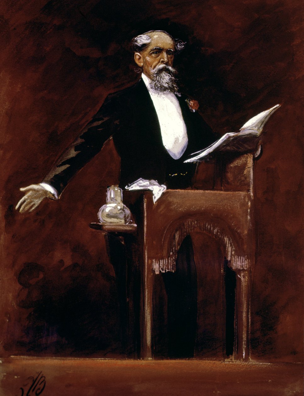 Charles Dickens (1812-70) tekijältä James Bacon