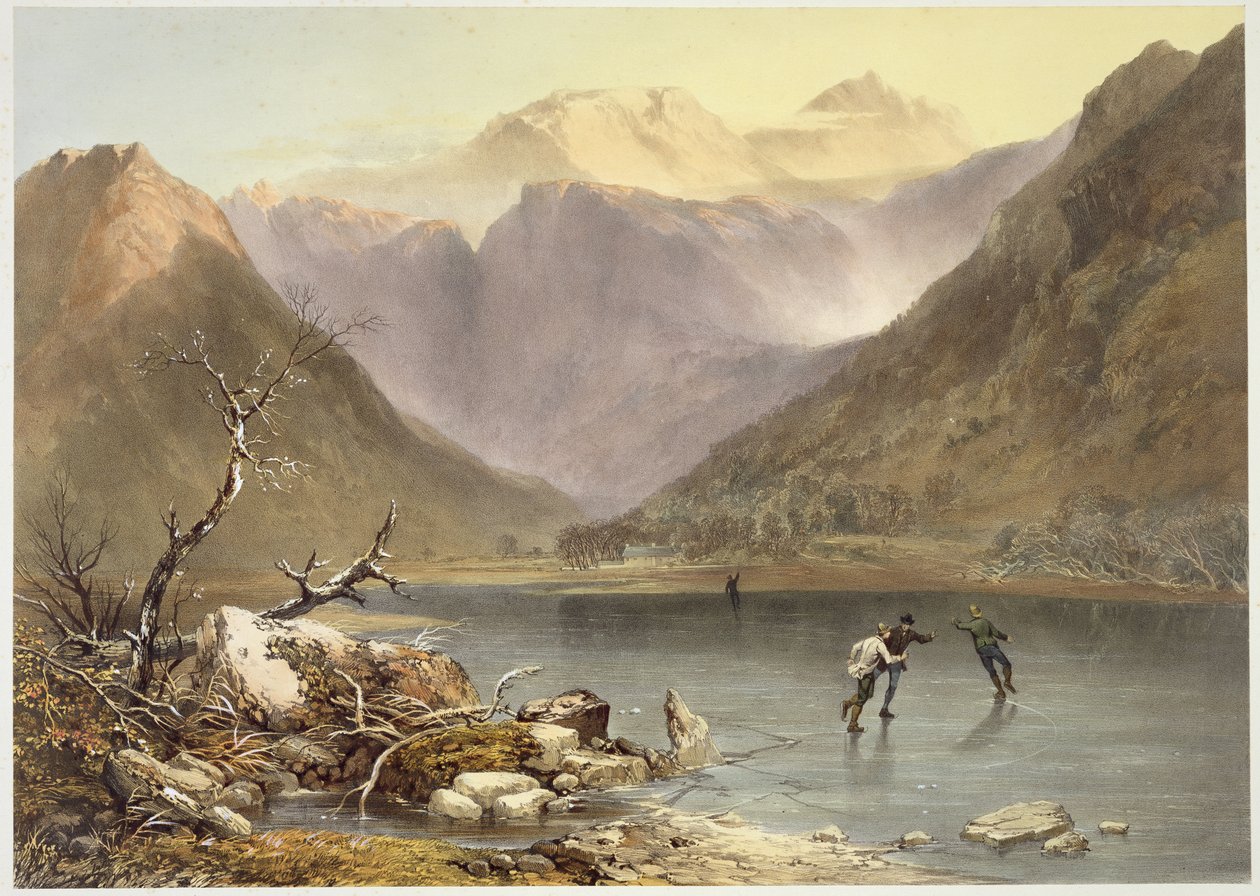 Brothers Water, Englannin järvialueelta, 1853 (katso lisätietoja kohdasta 90429) tekijältä James Baker Pyne