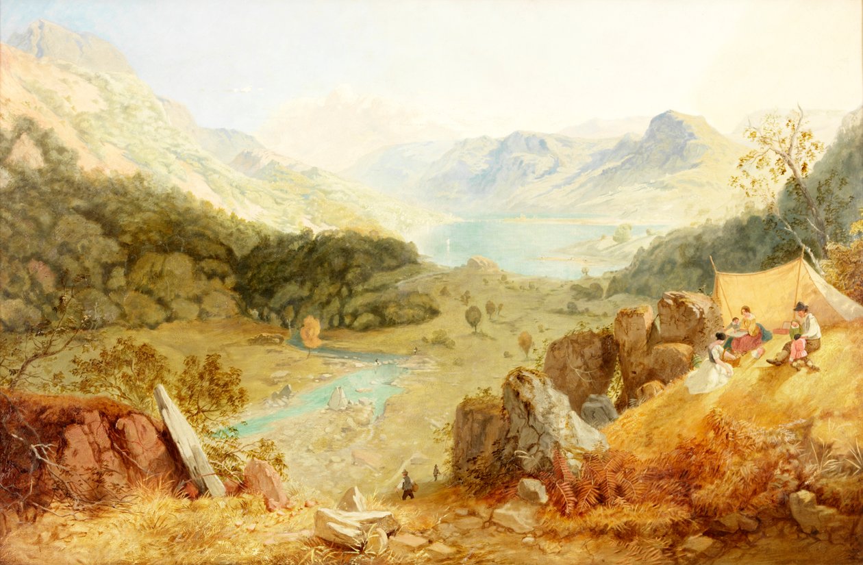 Thirlmere, Cumberland, 1869 tekijältä James Baker Pyne
