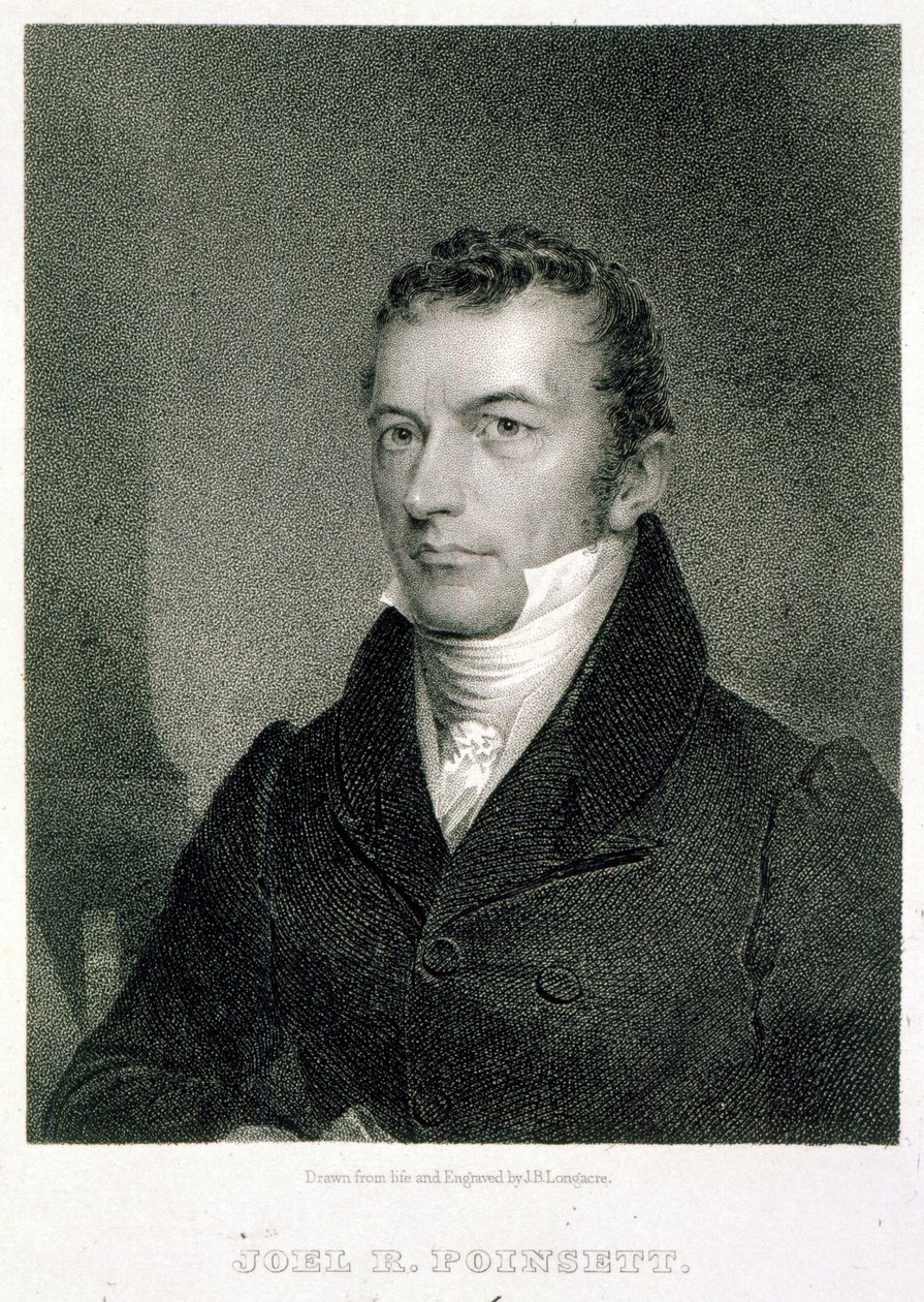 Joel Roberts Poinsett tekijältä James Barton Longacre