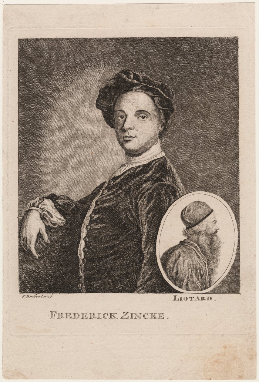 Frederick Zincke, 1762 tekijältä James Bretherton