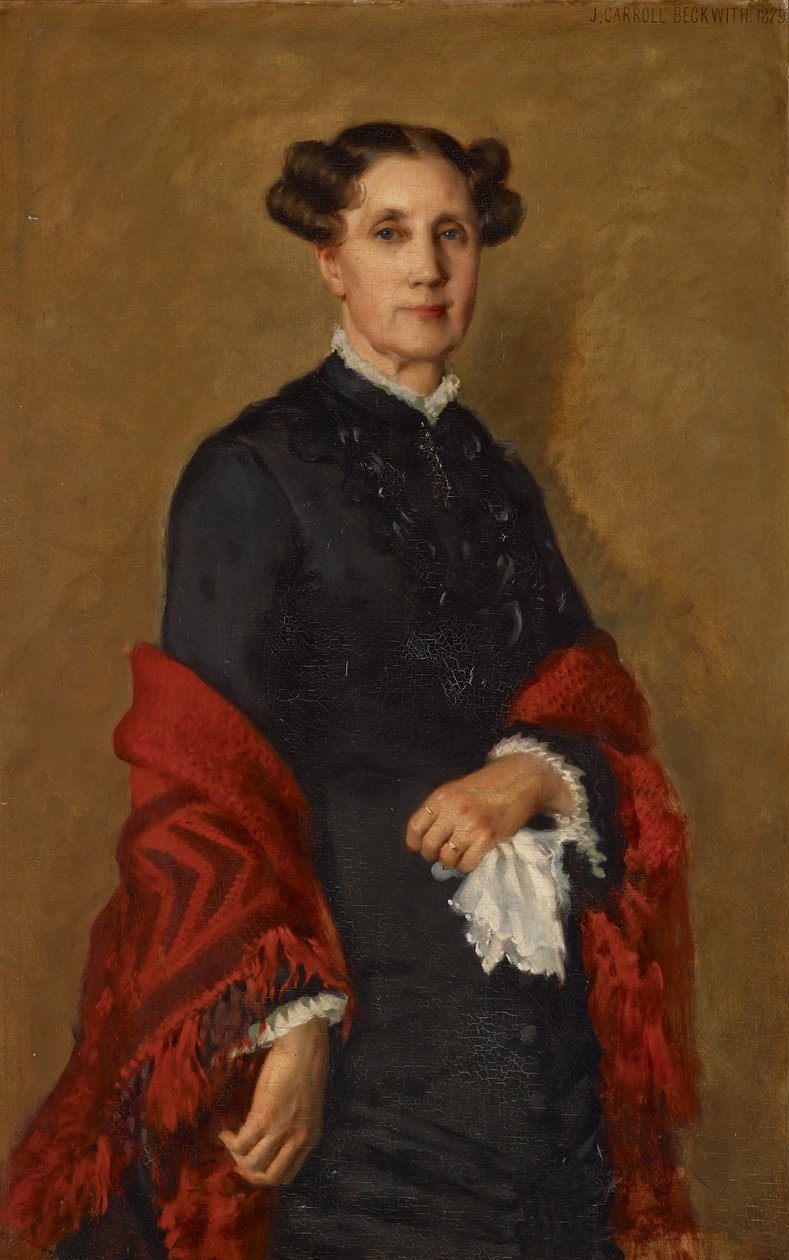 Rouva William C.Bartlettin muotokuva tekijältä James Carroll Beckwith