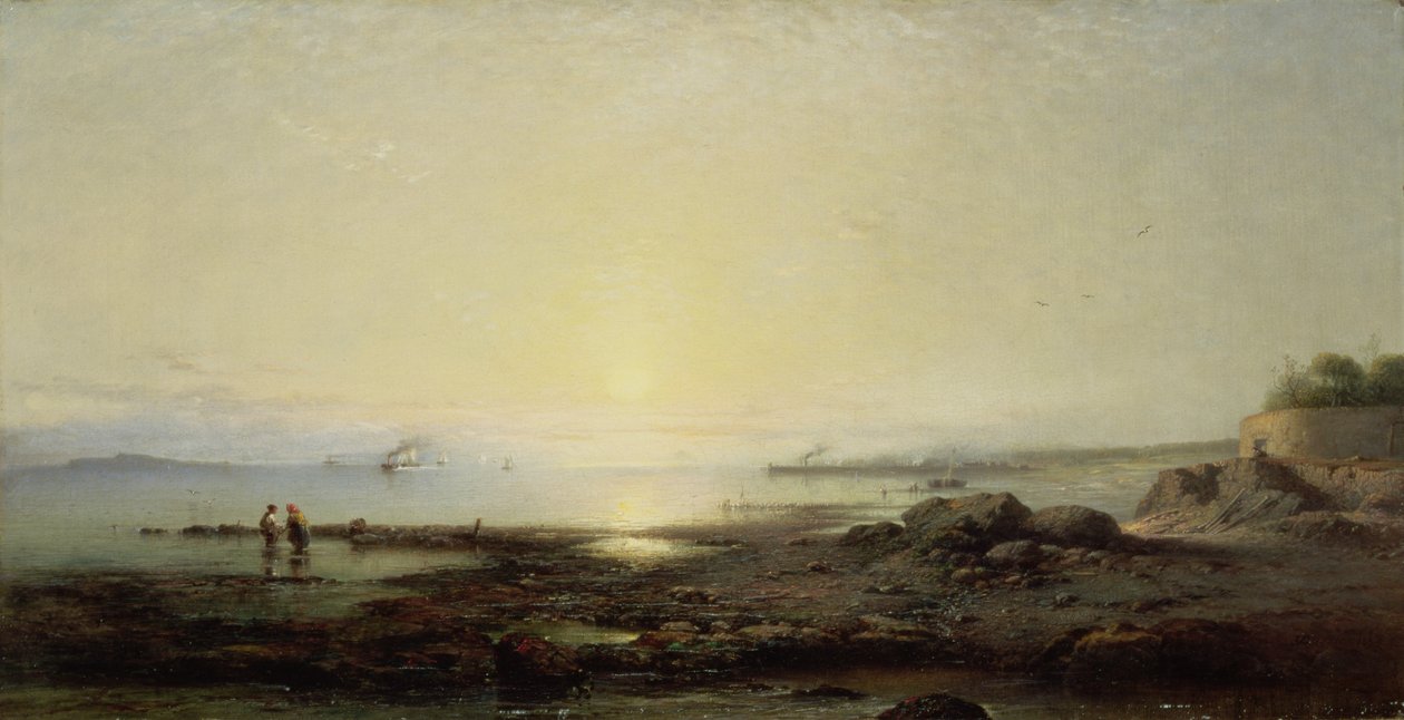 The Firth of Forth from Cramond, 1864 tekijältä James Cassie