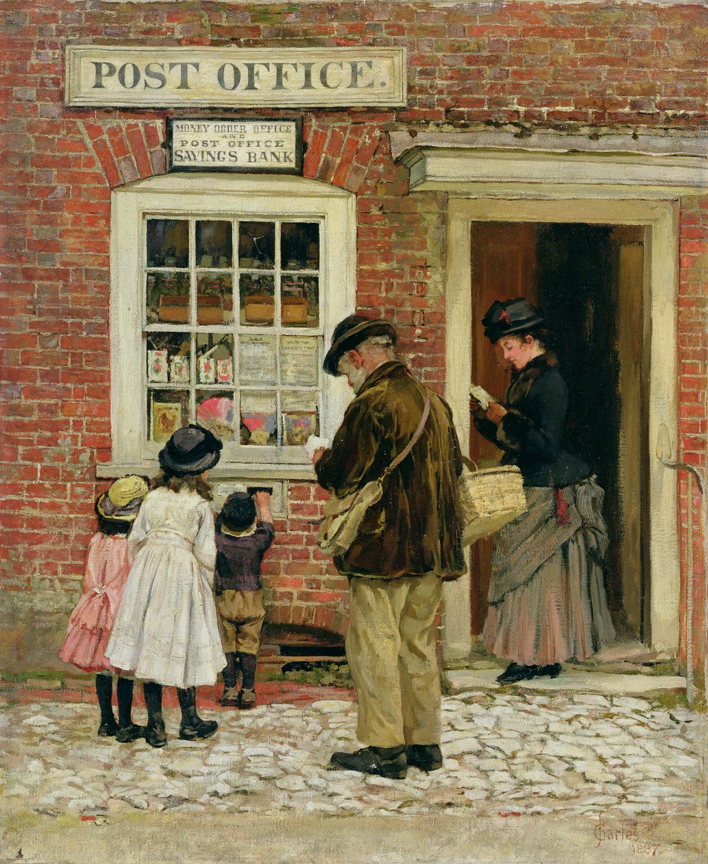 Kyläkauppa, 1887 tekijältä James Charles