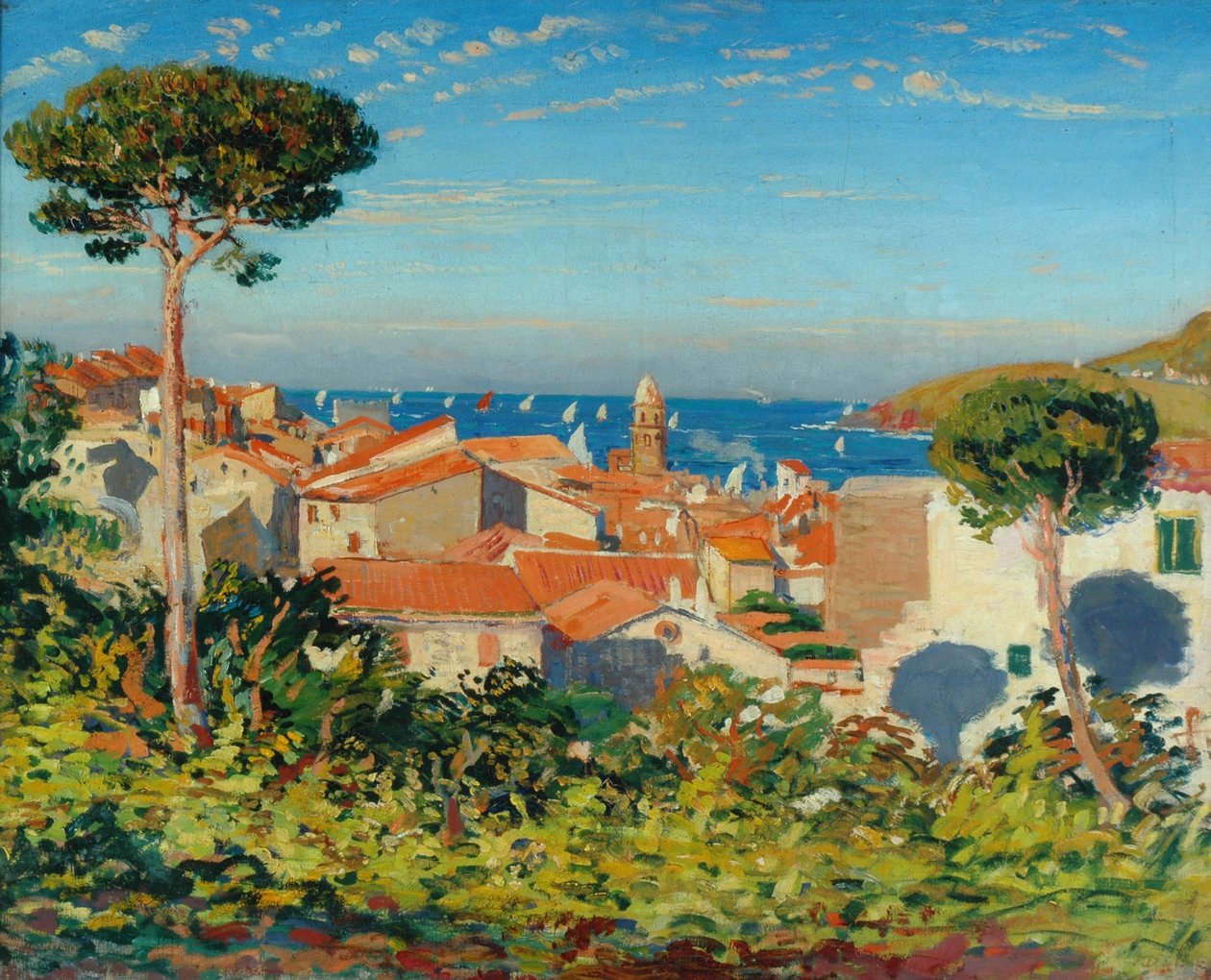 Colliouren kaupunki, noin 1908 tekijältä James Dickson Innes