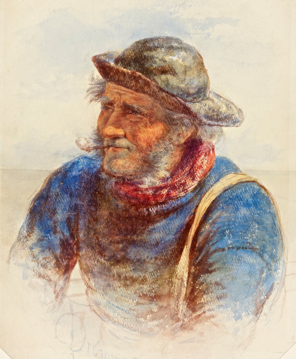 Tutkimus kalastajasta, 1870 tekijältä James Drummond