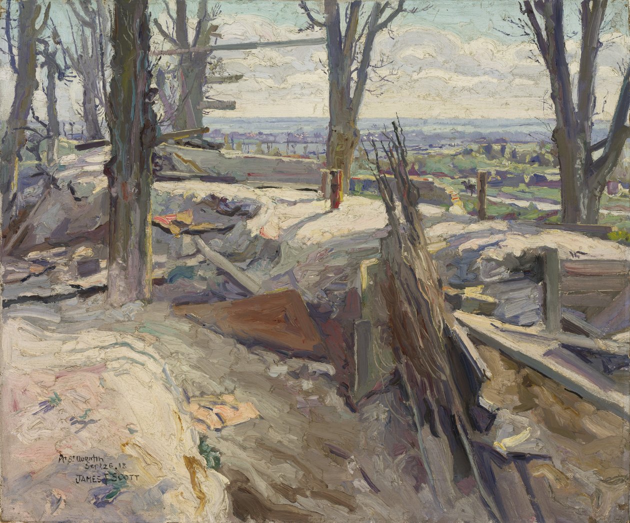 Mont St Quentin, 1918 tekijältä James F. Scott