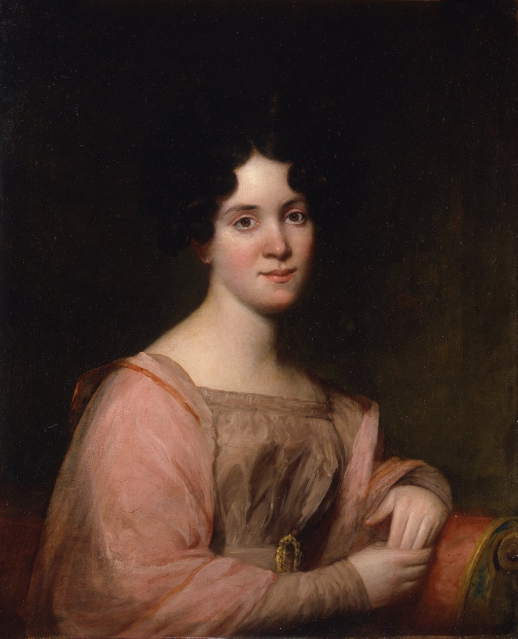 Catherine Reed, 1831 (öljy puulevylle) tekijältä James Frothingham