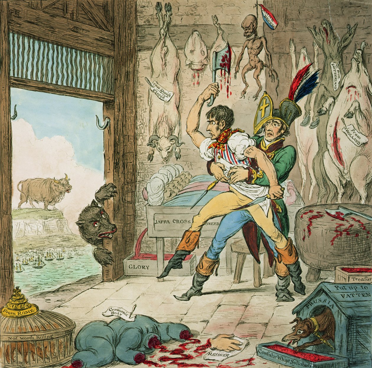 Boney and Talley, The Corsican Carcase – Butcher