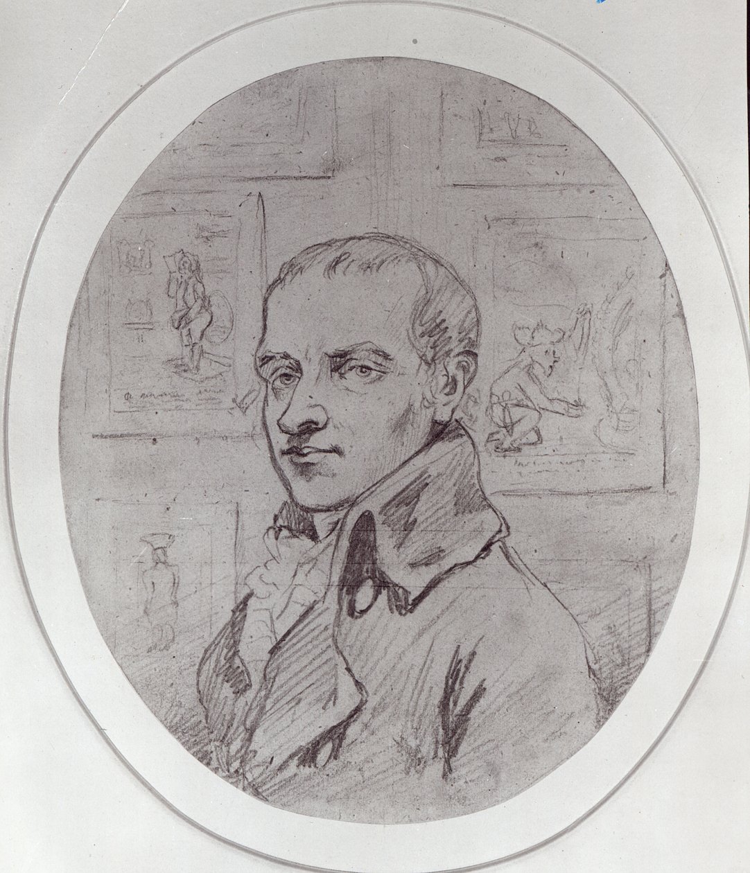 Omakuva tekijältä James Gillray