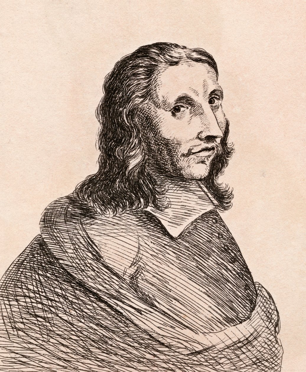 Allart van Everdingen, kuvitus teoksesta "75 Portraits Of Celebred Painters From Authentic Originals", julkaistu vuonna 1817, Lontoo tekijältä James Girtin