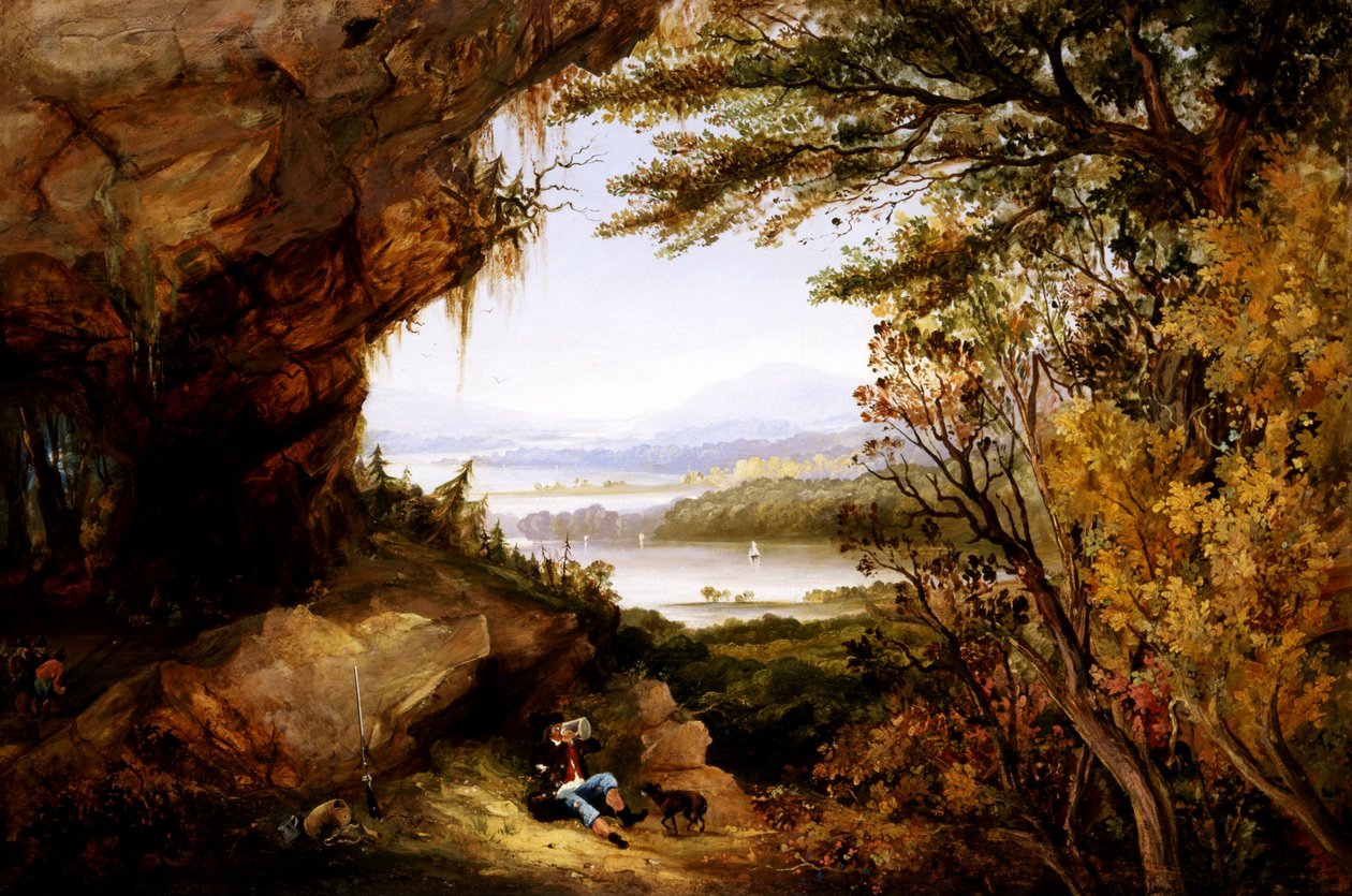 Kohtaus Hudsonista (Rip Van Winkle) tekijältä James Hamilton
