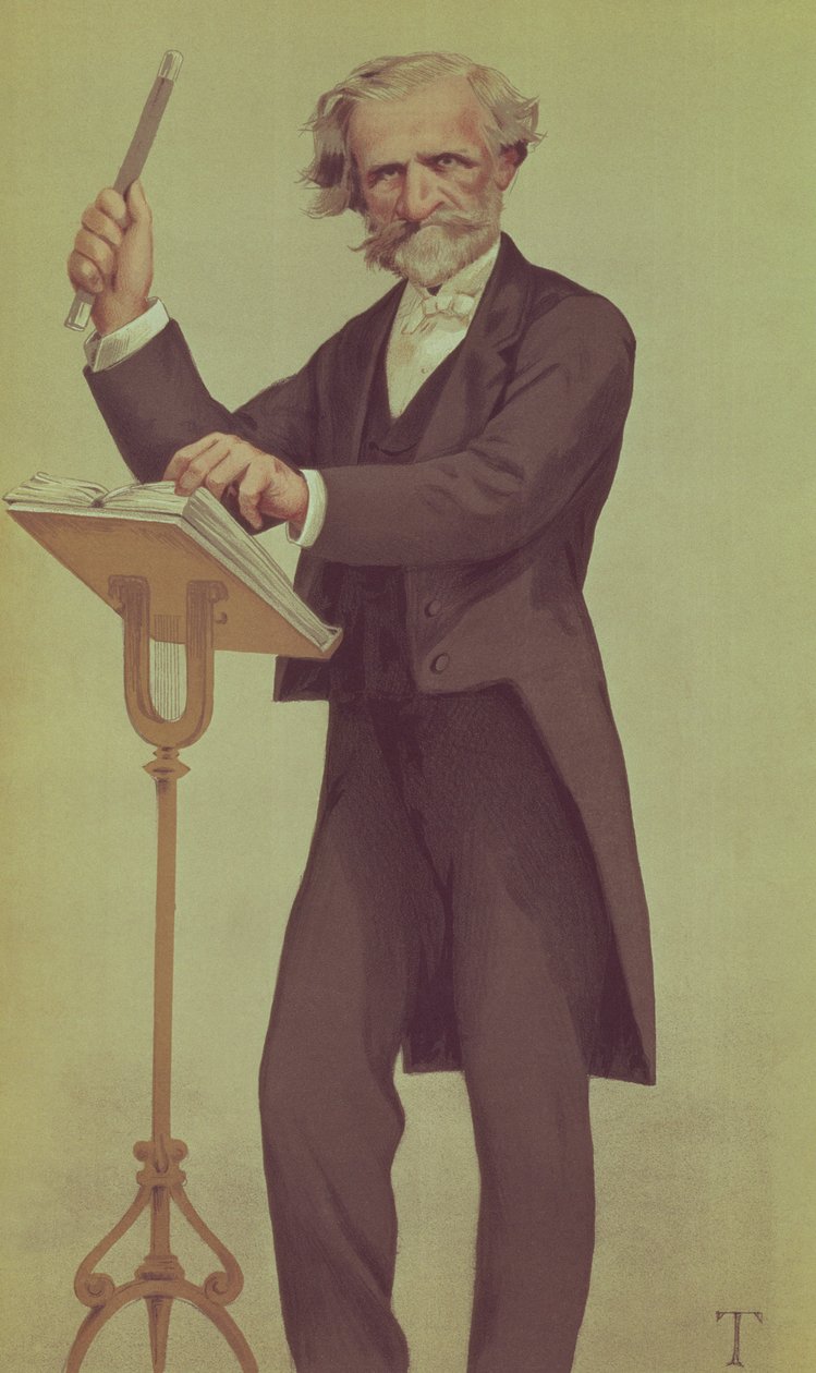 Giuseppe Verdi (sarjakuva) tekijältä James Jacques Joseph Tissot