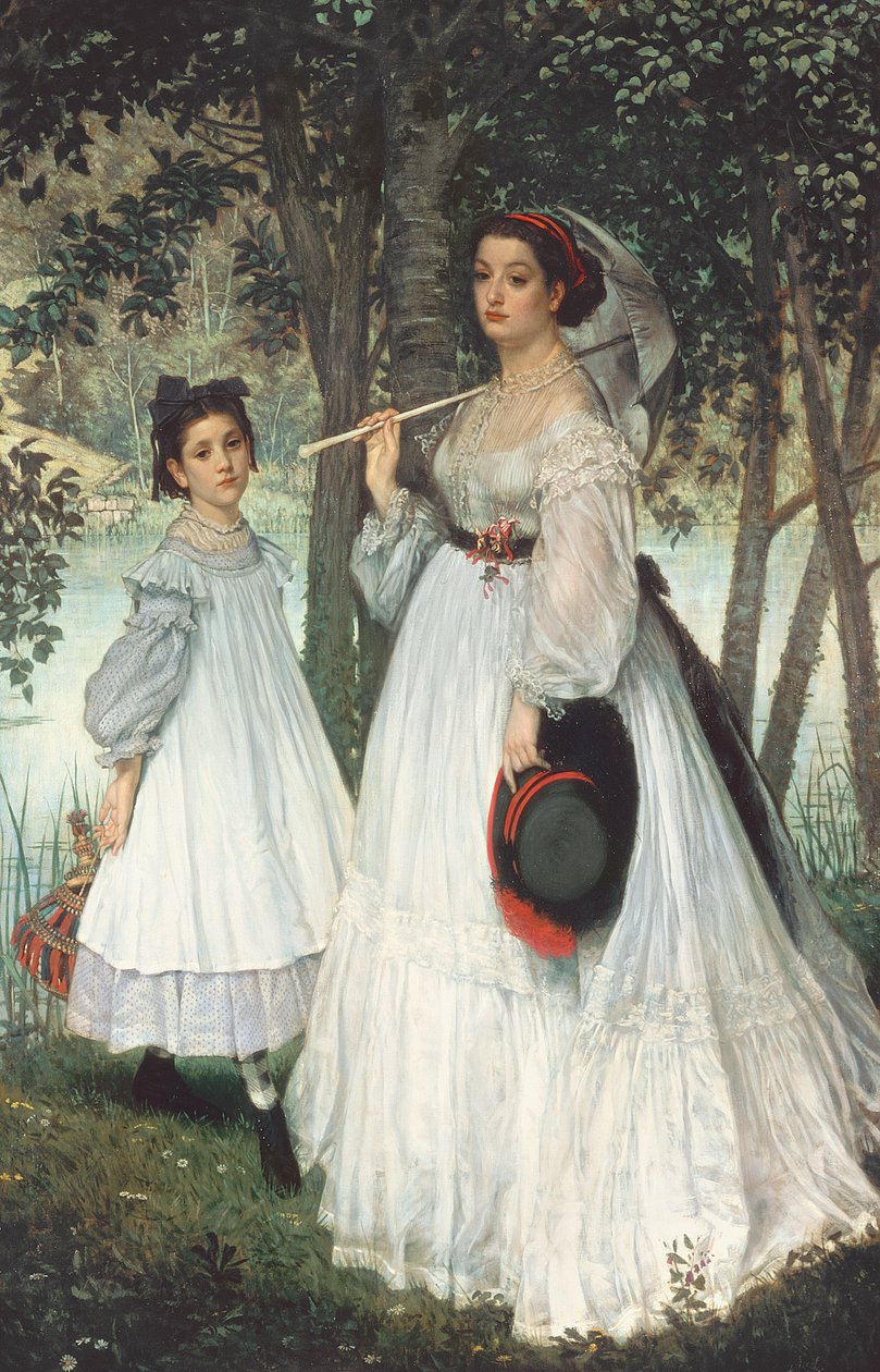 Kaksi sisarta: muotokuva, 1863 tekijältä James Jacques Joseph Tissot