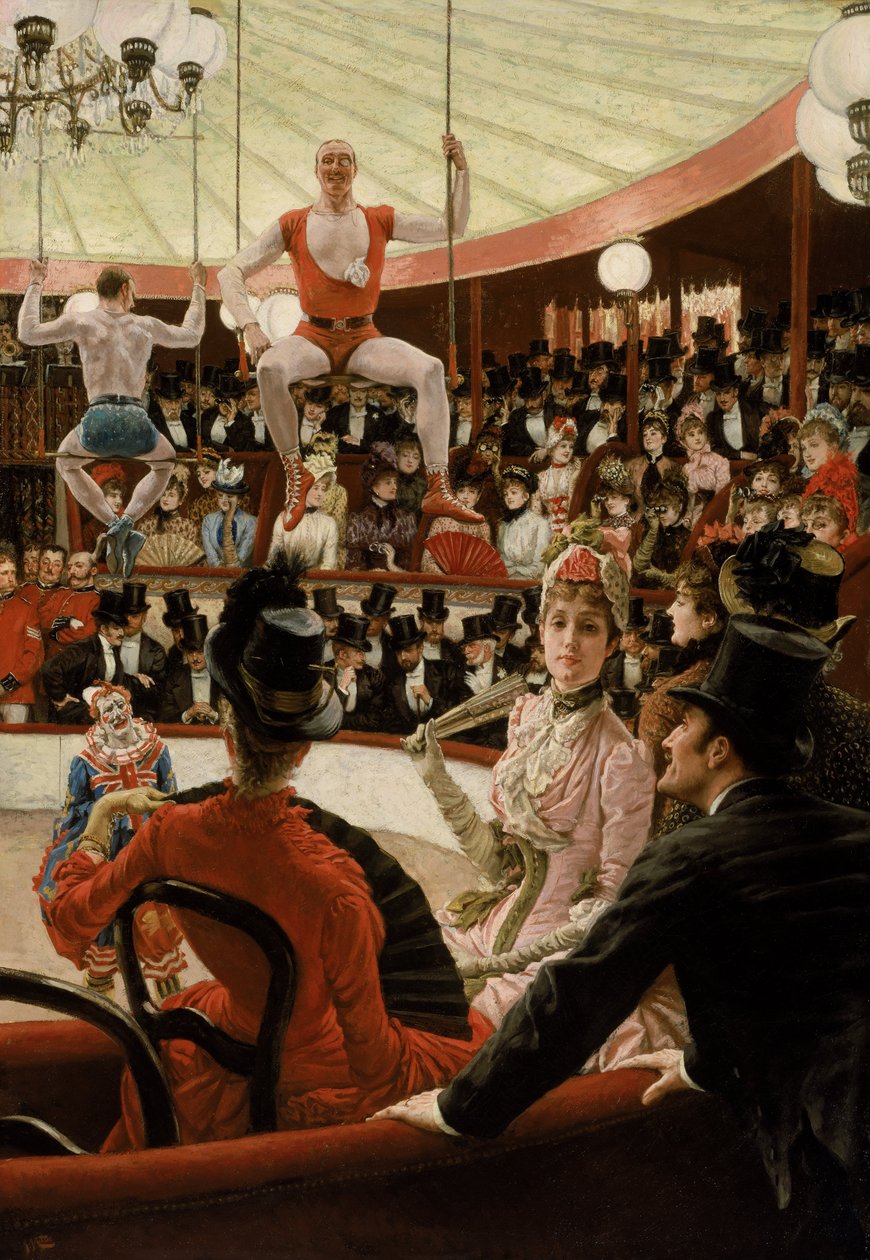 Pariisin naiset- Sirkuksen rakastaja tekijältä James Jacques Joseph Tissot