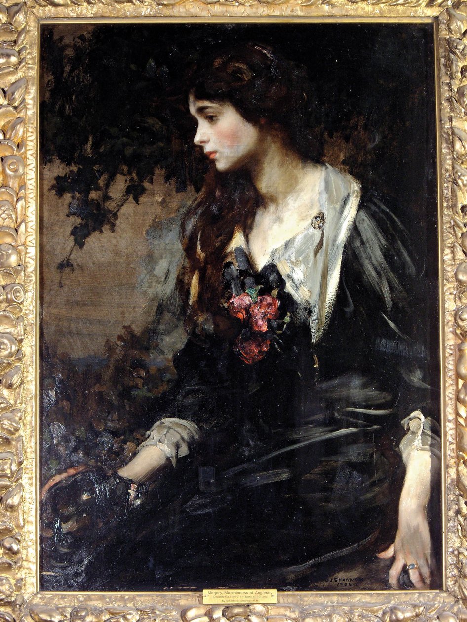 Marjorie, Marchioness of Anglesey, 1906 tekijältä James Jebusa Shannon