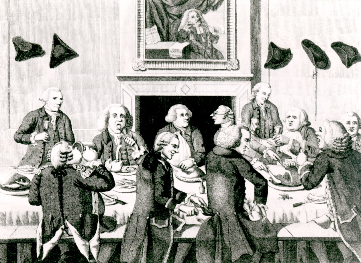 Tasting, 1780 tekijältä James Nixon