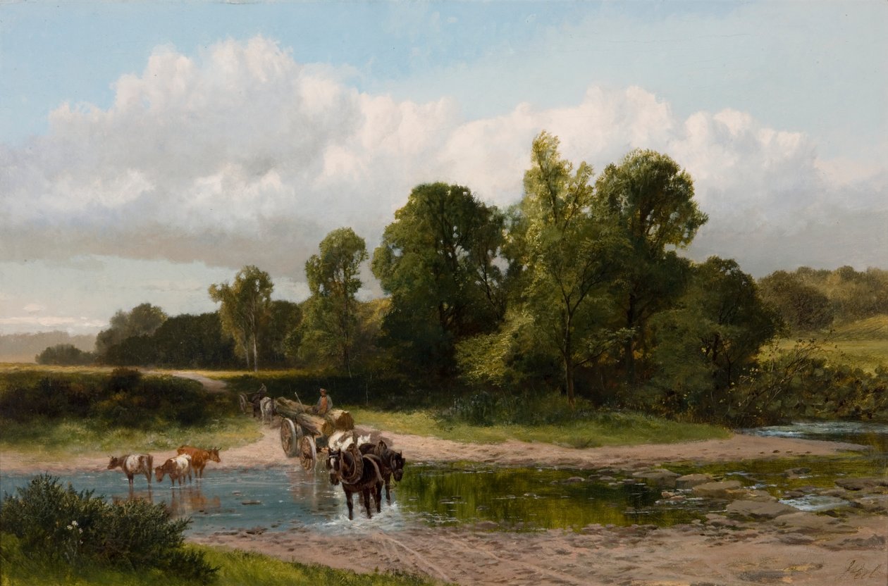 Ford Whitadderissa, Berwickshire, Berwickshire tekijältä James Peel