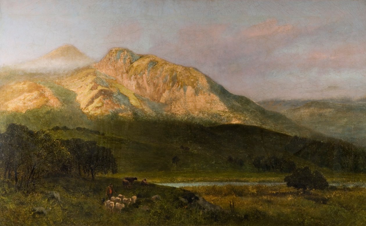 Auringonnousu Loughriggissa, Cumbriassa tekijältä James Peel