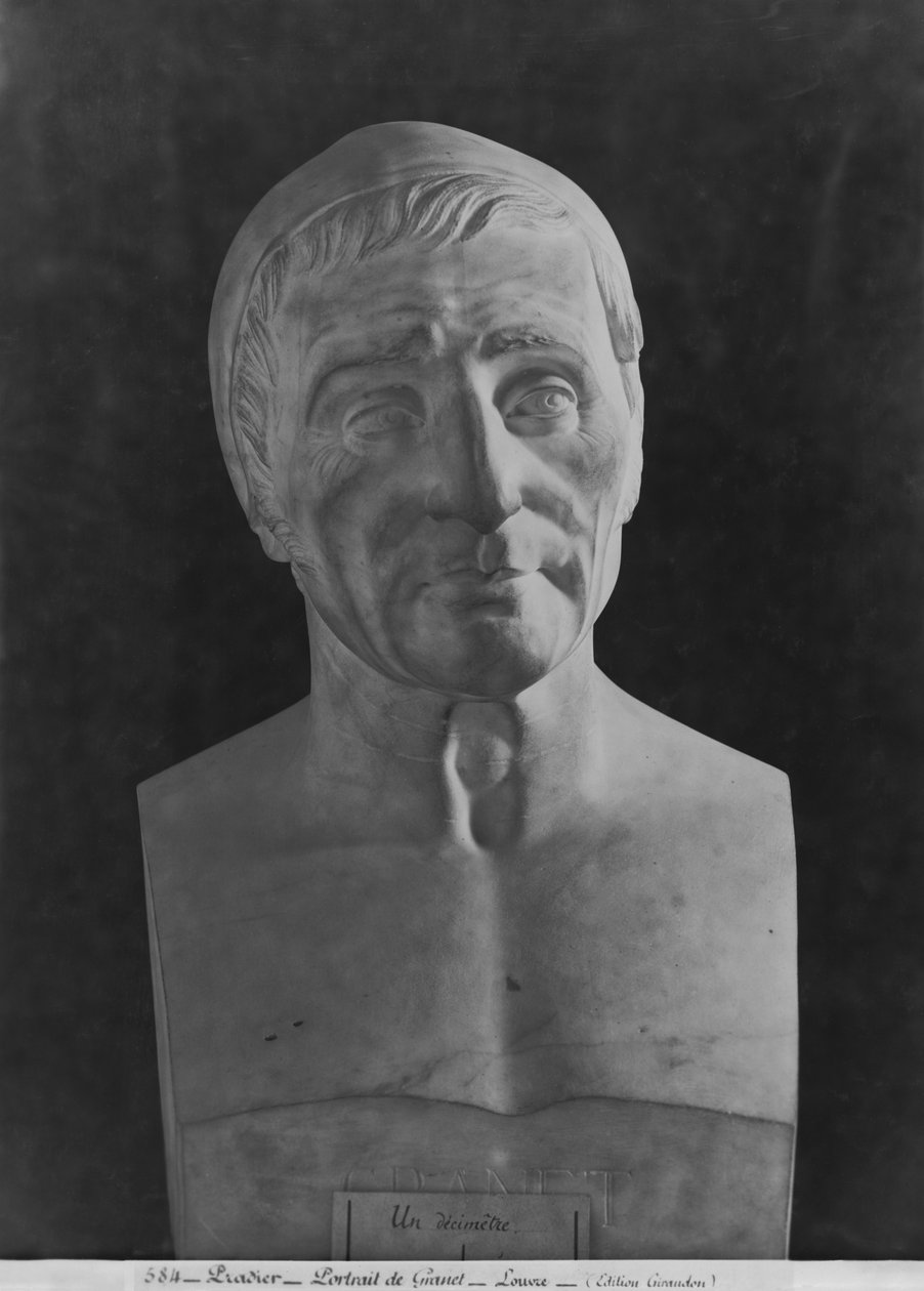 Francois Marius Granet, 1851 (marmori) tekijältä James Pradier