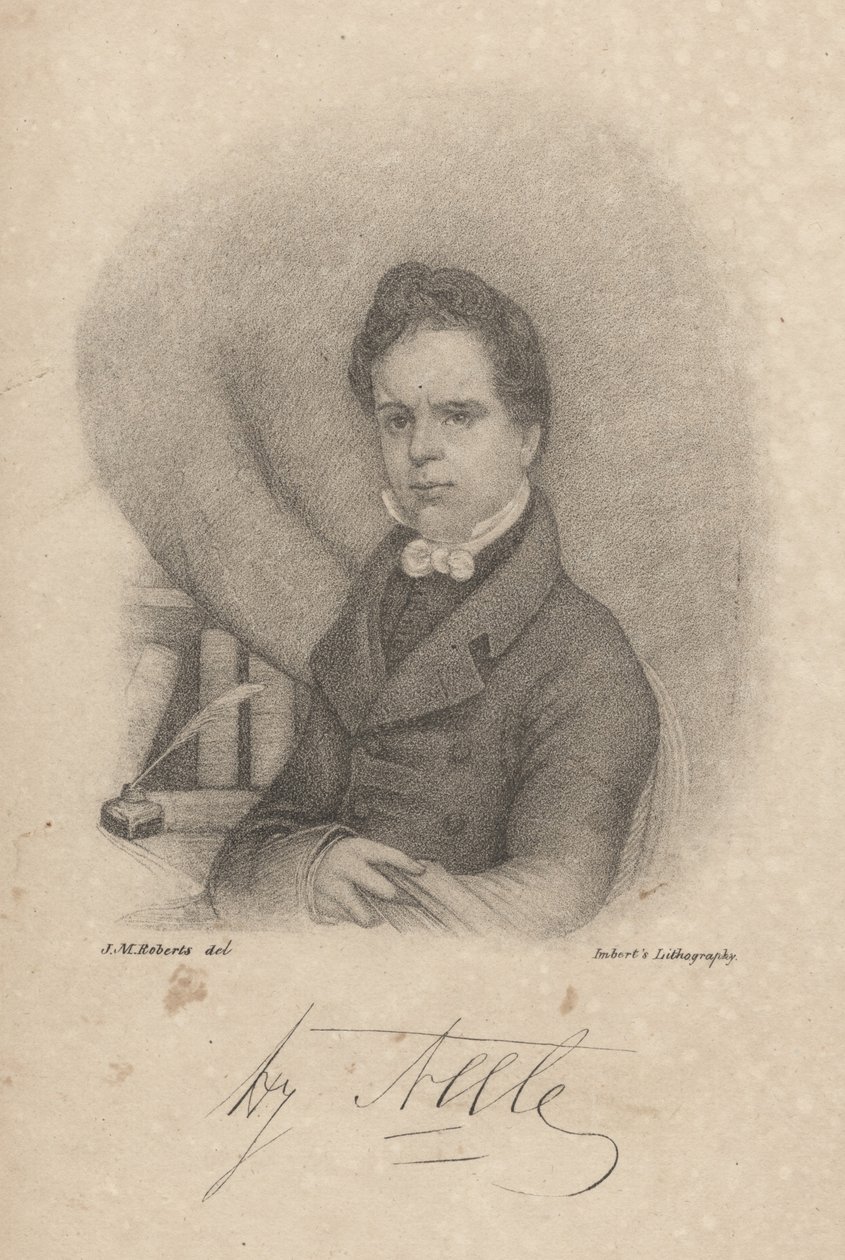 Robert Owen, 1828 tekijältä James Reid Lambdin