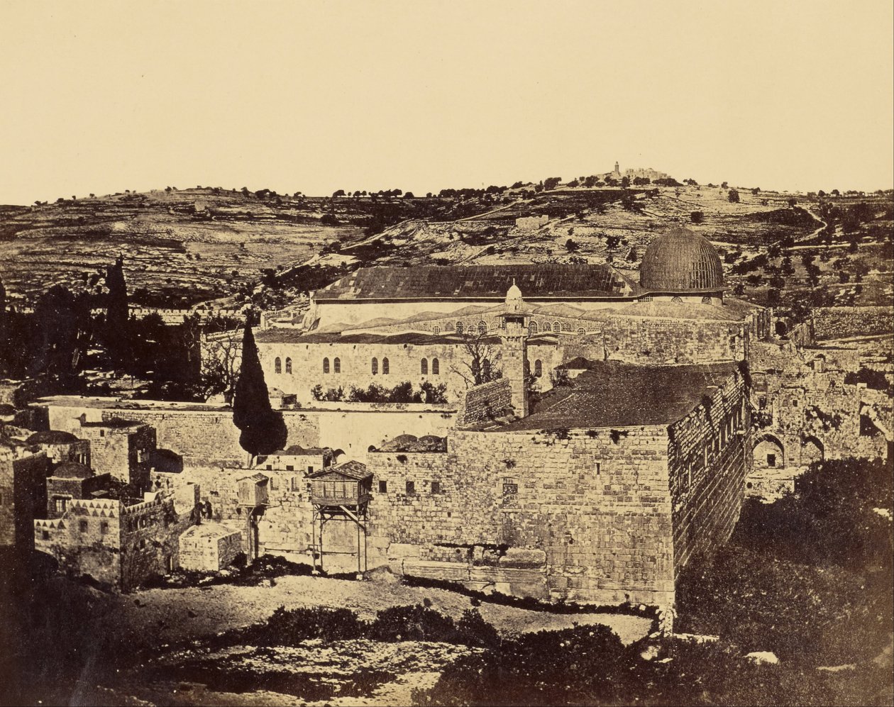 (Moskeija (sic) al-Aqsa, Salomonin portti) tekijältä James Robertson